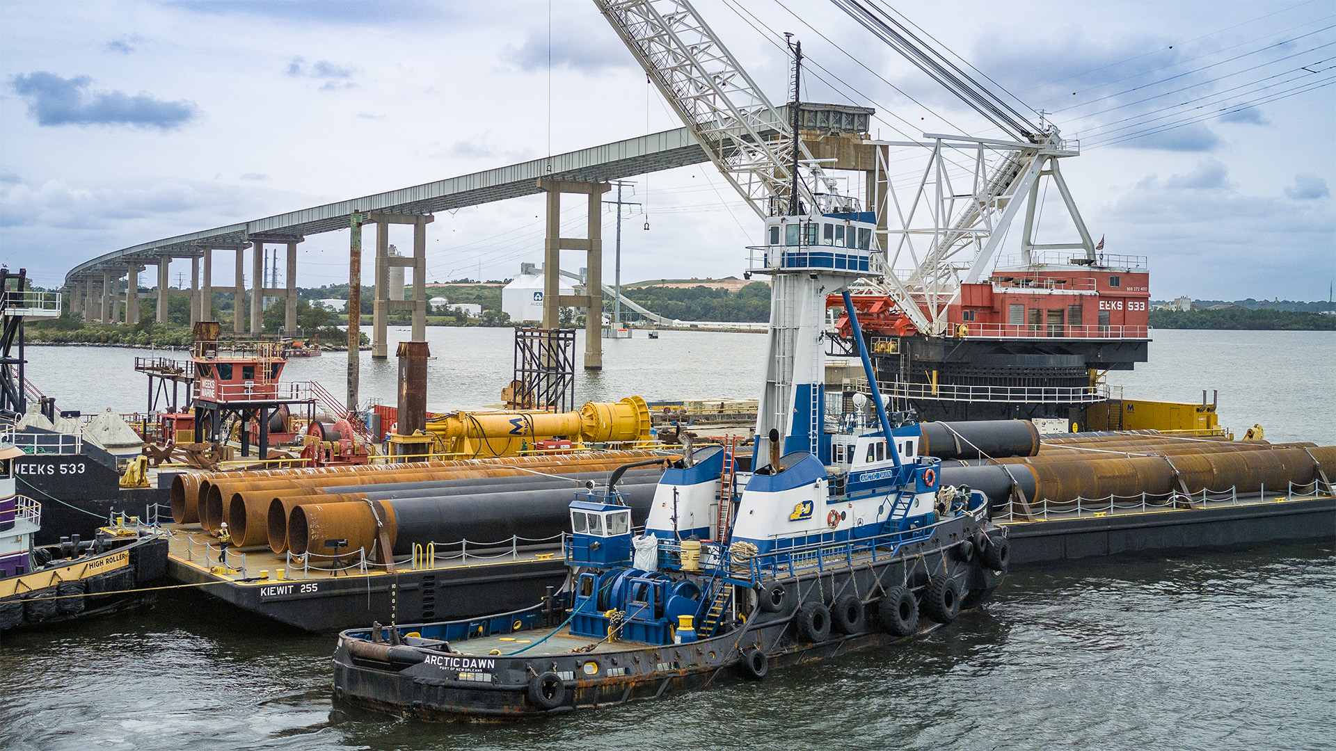 Test Pile Program Set to Begin for Key Bridge Rebuild