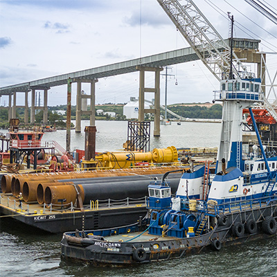 Test Pile Program Set to Begin for Key Bridge Rebuild